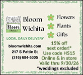 Bloom Wichita Sponsorship Banner
